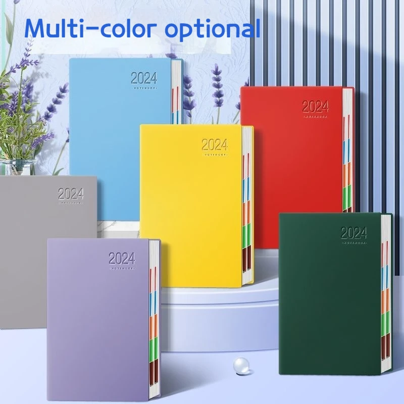 2024 Schedule Book Thickened, Simple, And High Appearance A5pu Soft Leather Notebook Daily Plan Book Notebook Office Learning
2024 Schedule Book Thickened, Simple, And High Appearance A5pu Soft Leather Notebook Daily Plan Book Notebook Office Learning