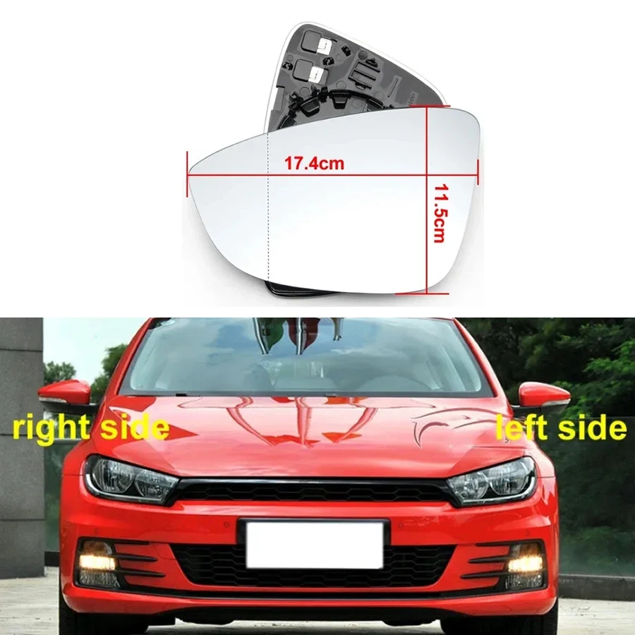 For Volkswagen VW Scirocco 2009-2016 Rearview Mirrors Glass Outside Door Side Mirror Lens with Heated 3C8857521 3C8857522
For Volkswagen VW Scirocco 2009-2016 Rearview Mirrors Glass Outside Door Side Mirror Lens with Heated 3C8857521 3C8857522