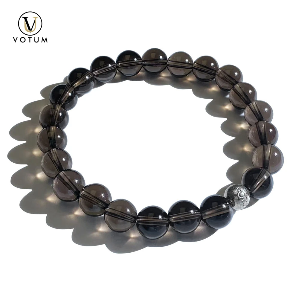 Votum High Quality 8mm Natural Smoky Quartz Beaded Bracelet for Man Dad Crystal Yoga Positive Energy Healing Women Jewelry Gift
Votum High Quality 8mm Natural Smoky Quartz Beaded Bracelet for Man Dad Crystal Yoga Positive Energy Healing Women Jewelry Gift