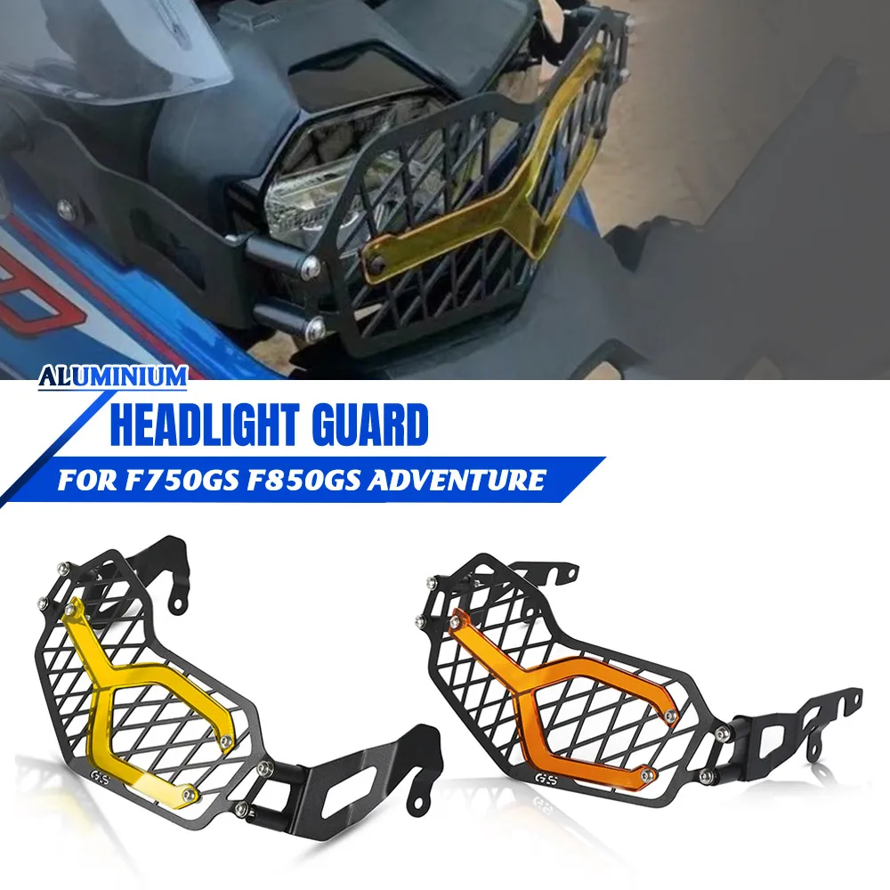For BMW F850 F 900 GS ADVENTURE 2018-2024 2025 Motorcycle Headlight Head light Grill Guard Cover Protector F850GS F900GS ADV
For BMW F850 F 900 GS ADVENTURE 2018-2024 2025 Motorcycle Headlight Head light Grill Guard Cover Protector F850GS F900GS ADV
