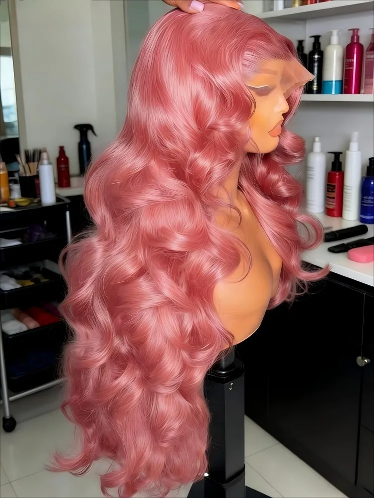 Pink Human Hair Wig Colored Body Wave Lace Front Wig 13X6 Hd Lace Frontal Wig 250 Density Brazilian Wig Original 36 Inch Natura
Pink Human Hair Wig Colored Body Wave Lace Front Wig 13X6 Hd Lace Frontal Wig 250 Density Brazilian Wig Original 36 Inch Natura