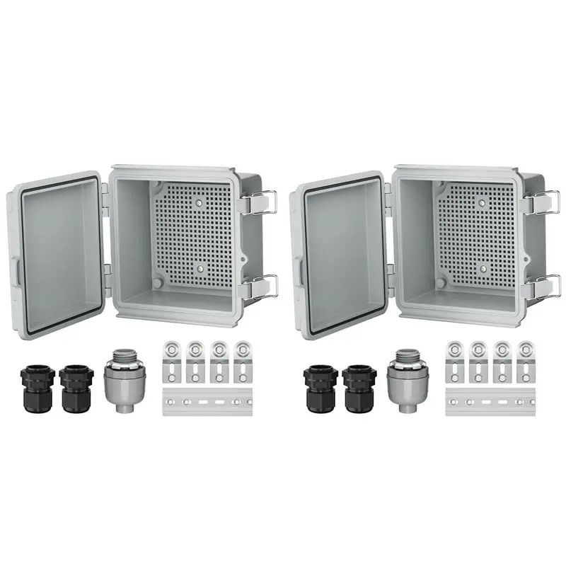 PZHI-2X Outdoor Electrical Box IP67 Outdoor Waterproof Distribution Box Outdoor Hinge Power Box Waterproof Junction Box
PZHI-2X Outdoor Electrical Box IP67 Outdoor Waterproof Distribution Box Outdoor Hinge Power Box Waterproof Junction Box