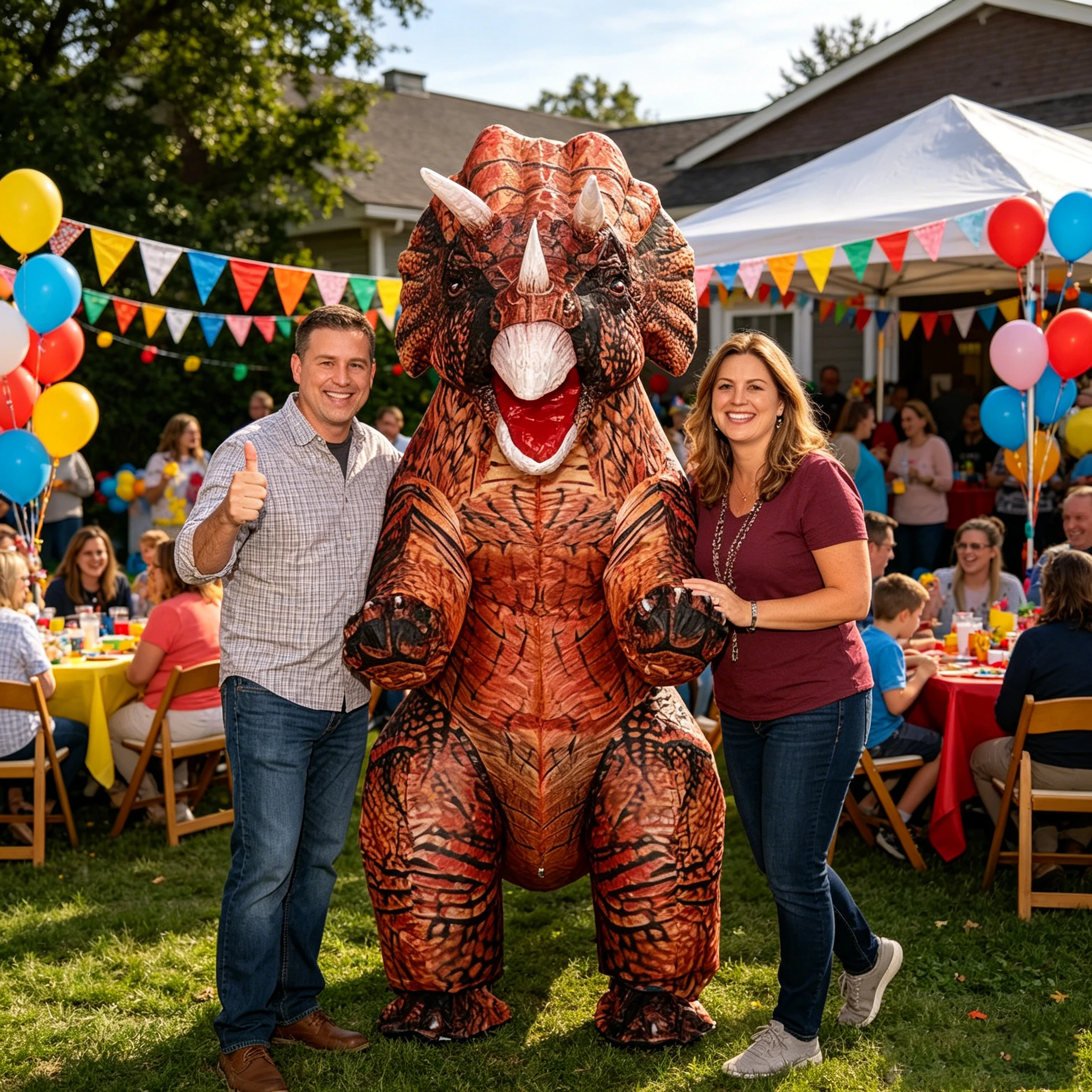 SAYGO Triangle Dragon Inflatable Costume Cosplay Dinosaur Adult Birthday Halloween Party Anime Set
SAYGO Triangle Dragon Inflatable Costume Cosplay Dinosaur Adult Birthday Halloween Party Anime Set