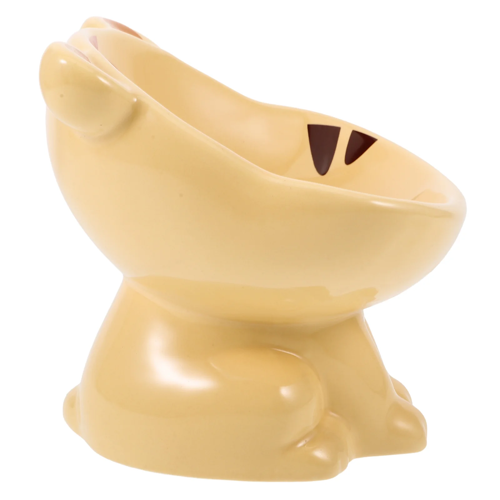 Pet Ceramic Elevated Cat Bowl Tilted Stable Base Easy Food Bowl for Feeding Food Bowls for Indoor Cats
Pet Ceramic Elevated Cat Bowl Tilted Stable Base Easy Food Bowl for Feeding Food Bowls for Indoor Cats
