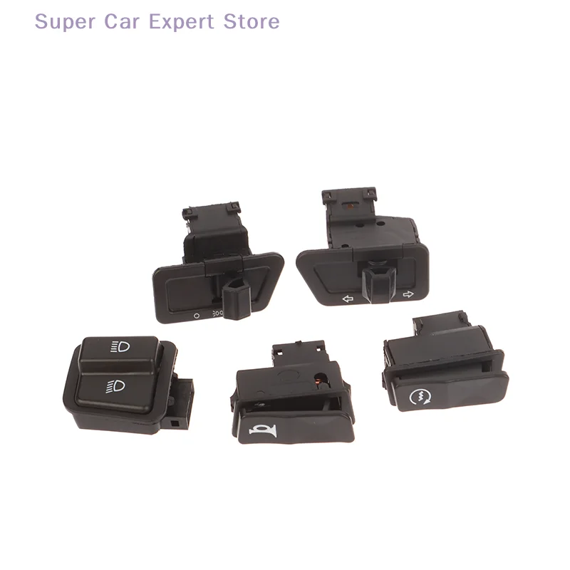5Pcs/Set Motorcycle Head Light Horn Dimmer Turn Starter Single Switch Button For Scooter ATV Moped Electric Scooter Parts
5Pcs/Set Motorcycle Head Light Horn Dimmer Turn Starter Single Switch Button For Scooter ATV Moped Electric Scooter Parts