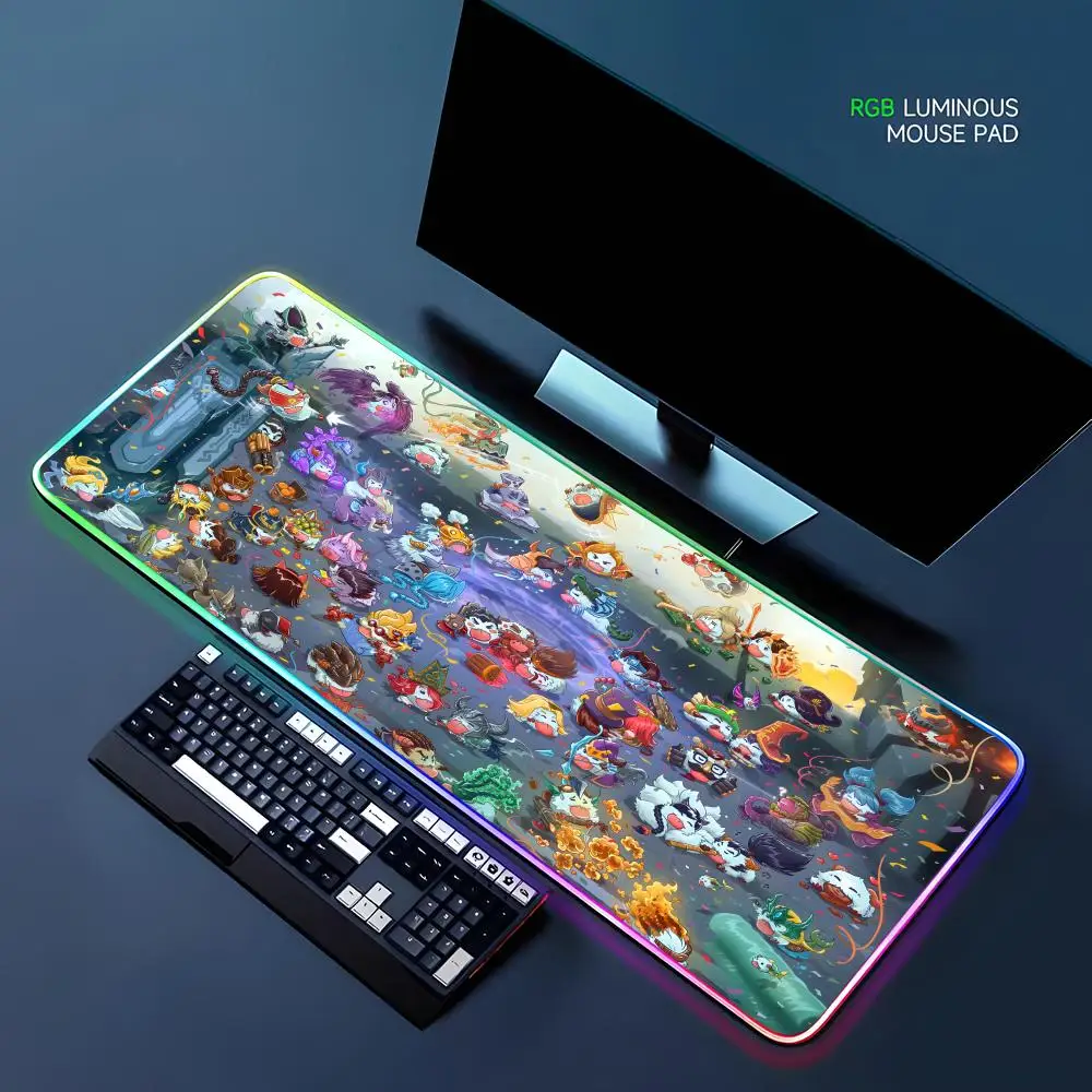 L-LOLS CUTE PORO Mouse Pad RGB Gaming Mouse Pad Desk Mat HD Gamer Large LED Light XXL MousePads
L-LOLS CUTE PORO Mouse Pad RGB Gaming Mouse Pad Desk Mat HD Gamer Large LED Light XXL MousePads