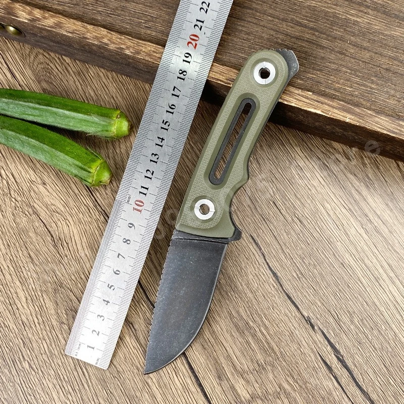 S0.G Fx Маленький прямой нож 8Cr13Mov Лезвие Зеленая нейлоновая ручка из волокна Открытый Кемпинг Тактический аварийный нож для самообороны
S0.G Fx Маленький прямой нож 8Cr13Mov Лезвие Зеленая нейлоновая ручка из волокна Открытый Кемпинг Тактический аварийный нож для самообороны