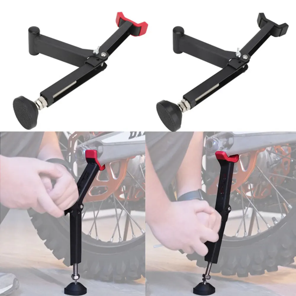 Universal Motorcycle Paddock Stand Wheel Stand Lift Portable Handle Single Sided Front Rear Support Foldable Tire Repairing Tool
Universal Motorcycle Paddock Stand Wheel Stand Lift Portable Handle Single Sided Front Rear Support Foldable Tire Repairing Tool