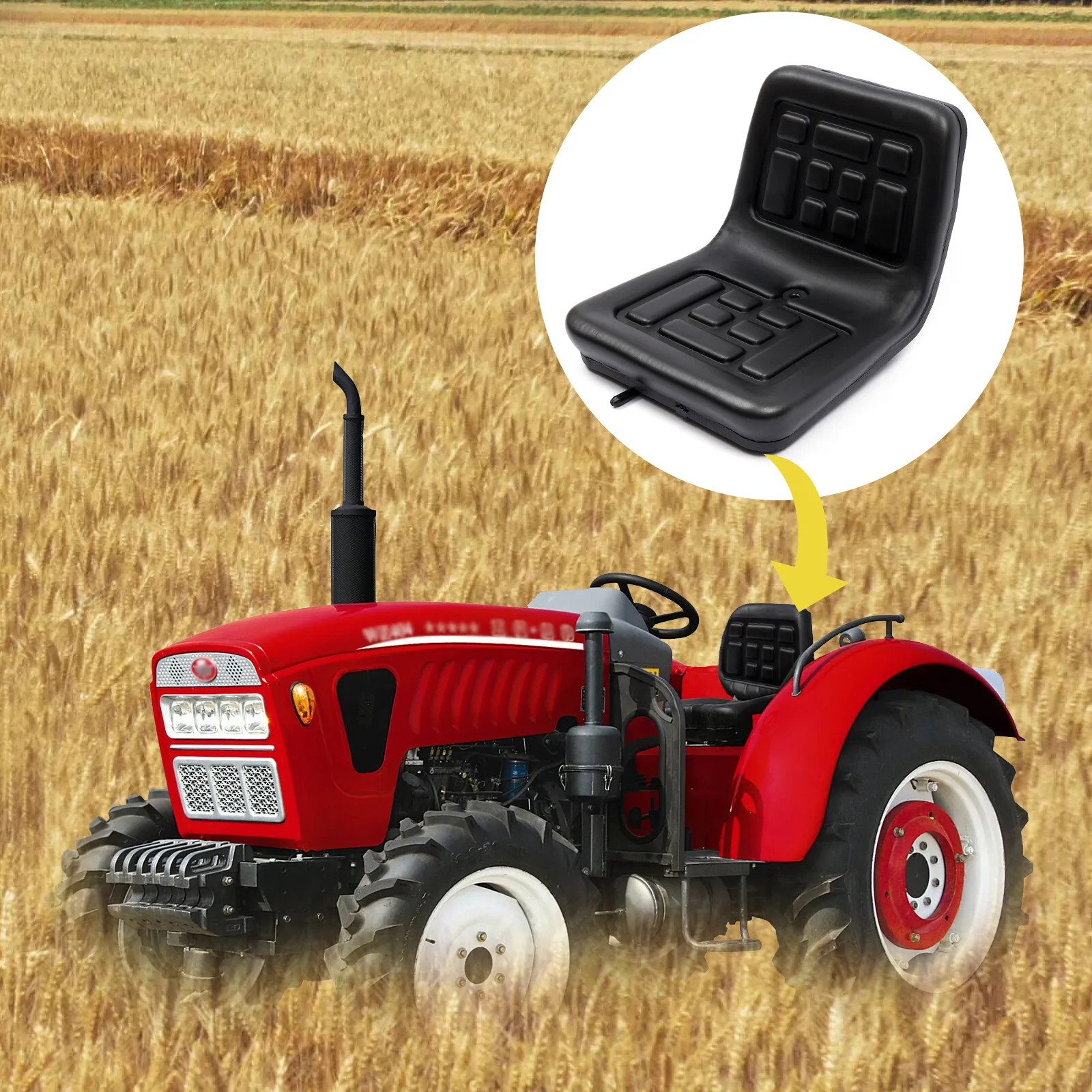 Adjustable Universal Suspension Seat TRACTOR Dumper Mower Plant Digger
Adjustable Universal Suspension Seat TRACTOR Dumper Mower Plant Digger