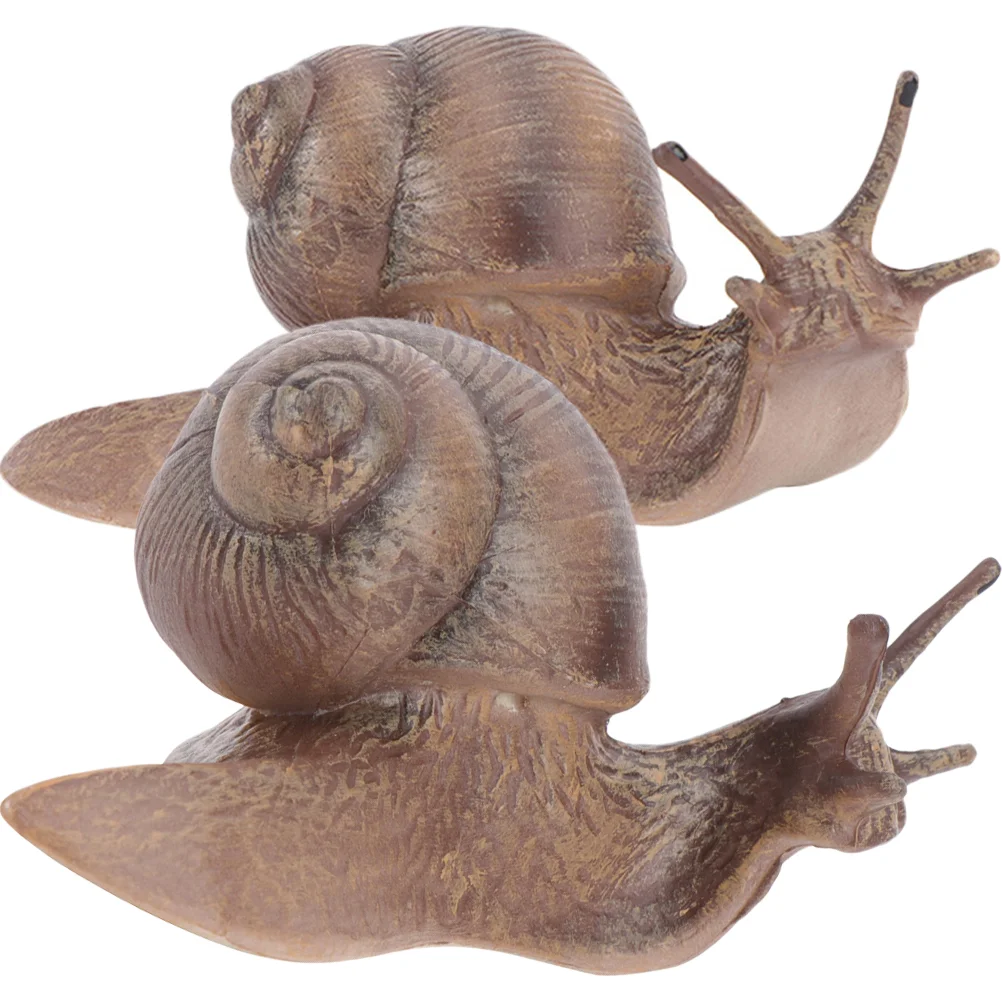 2 Pcs Snail Model Lifelike Realistic Simulation Figures Recognition Desktop Statue Plastic Figurine Educational Toy
2 Pcs Snail Model Lifelike Realistic Simulation Figures Recognition Desktop Statue Plastic Figurine Educational Toy