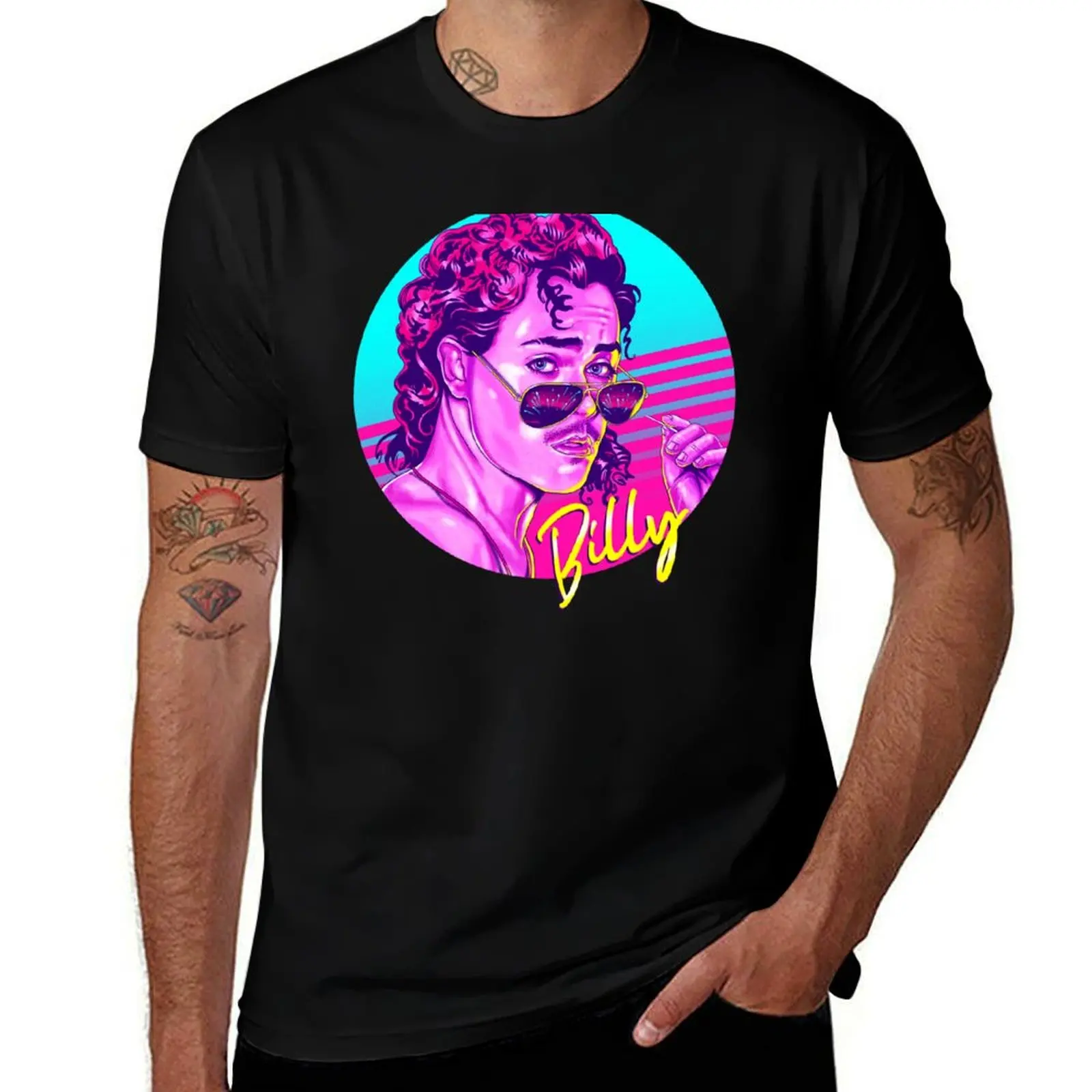 Billy Hargrove original artwork by zerobriant | Available in Mask T-Shirt Basic Breathable Solid Color T-Shirt
Billy Hargrove original artwork by zerobriant | Available in Mask T-Shirt Basic Breathable Solid Color T-Shirt