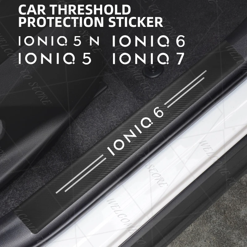 For IONIQ 5 6 7 5N XRT EV LOGO 4/5PCS 1Set Carbon Fiber Car Door Sill Guard Trunk Cover Protector Stickers Accessories
For IONIQ 5 6 7 5N XRT EV LOGO 4/5PCS 1Set Carbon Fiber Car Door Sill Guard Trunk Cover Protector Stickers Accessories