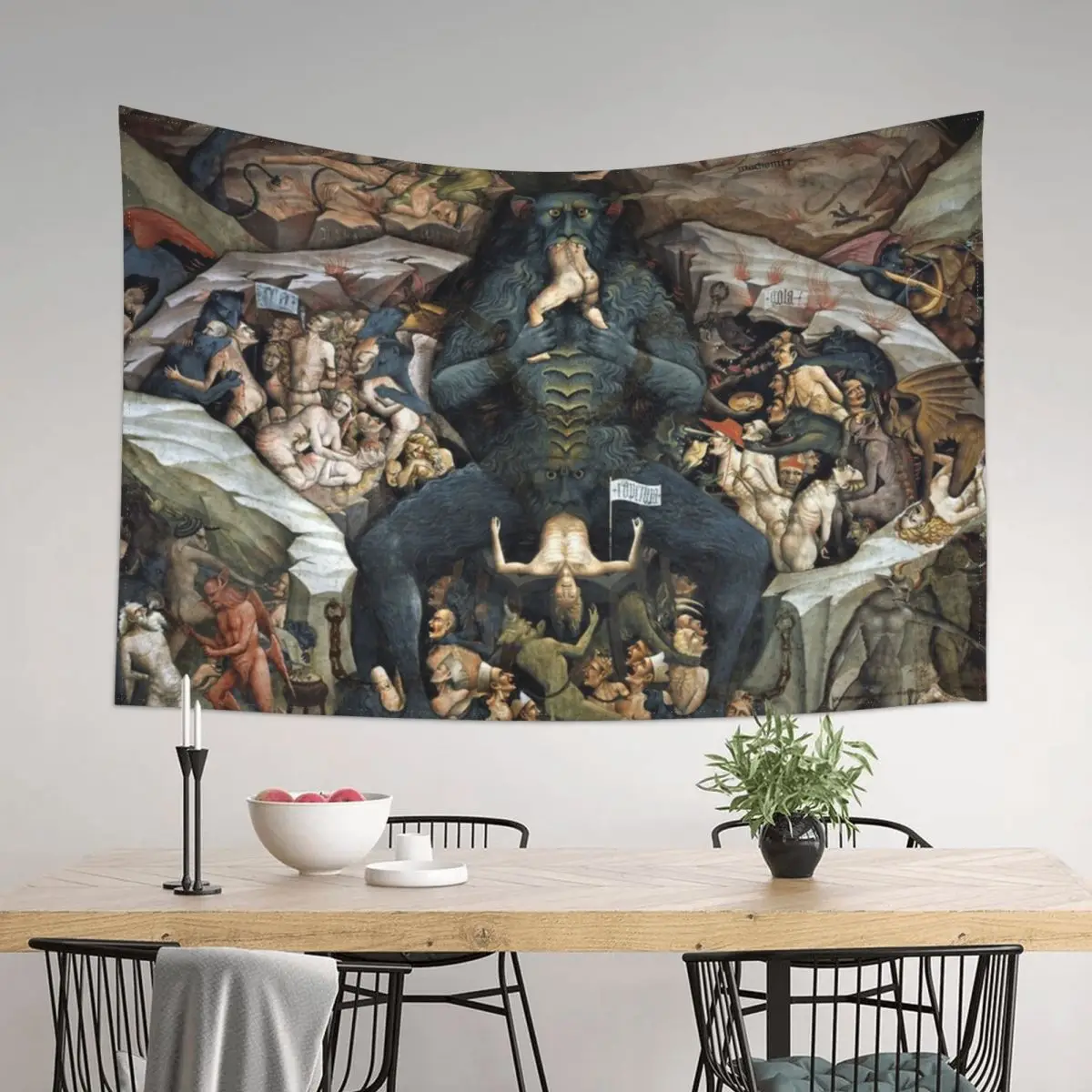 HD Inferno (Hell), by Giovanni da Modena HIGH DEFINITION Tapestry Decorative Wall Mural Decorations For Room Tapestry
HD Inferno (Hell), by Giovanni da Modena HIGH DEFINITION Tapestry Decorative Wall Mural Decorations For Room Tapestry
