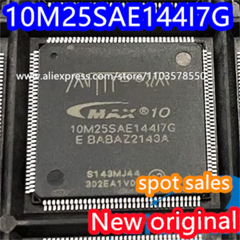 (1PCS) 100% Brand new original 10M25SAE144I7G package QFP-144 FPGA - Field Programmable Gate Array IC chip
(1PCS) 100% Brand new original 10M25SAE144I7G package QFP-144 FPGA - Field Programmable Gate Array IC chip