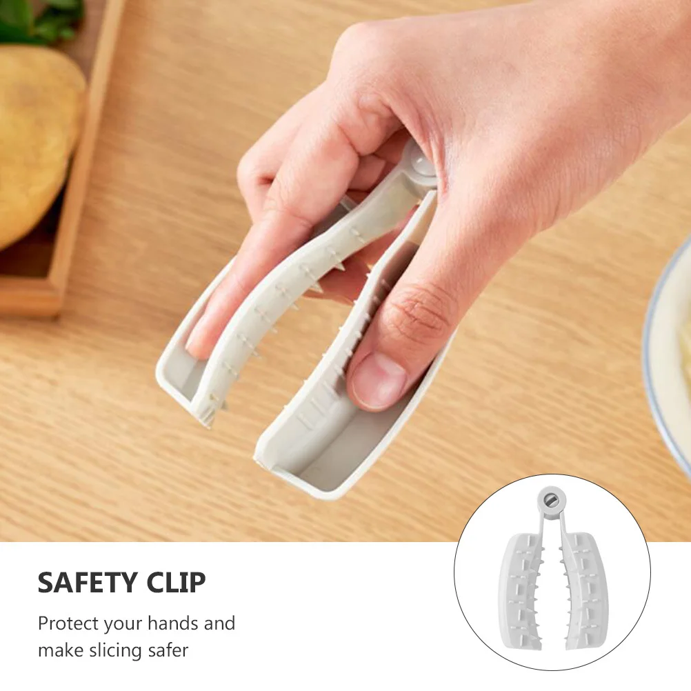 2Pcs Finger Guard for Vegetable Slicer Safe Food Cutter Safety Clip Ergonomic Design Easy Clean Hand Safety Kitchen Tool
2Pcs Finger Guard for Vegetable Slicer Safe Food Cutter Safety Clip Ergonomic Design Easy Clean Hand Safety Kitchen Tool