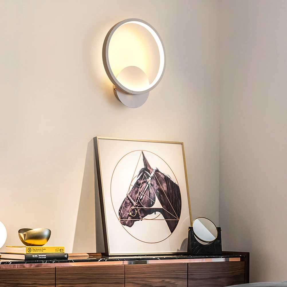Led Wall Lamp Modern Round Bedside Light Indoor Home Decorative Lighting Warm Light For Bedroom Living Room Hotel (Small)
Led Wall Lamp Modern Round Bedside Light Indoor Home Decorative Lighting Warm Light For Bedroom Living Room Hotel (Small)