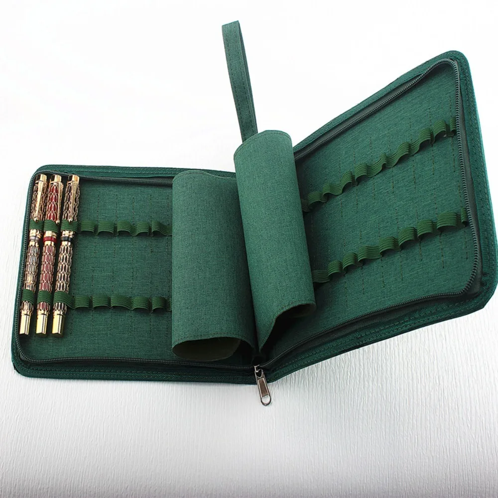 Pen Container Bag Large Capacity Fountain Pencil Case 10 /24/48 Slots Zipper 4 Colors Multifunctional Office School Supplies
Pen Container Bag Large Capacity Fountain Pencil Case 10 /24/48 Slots Zipper 4 Colors Multifunctional Office School Supplies