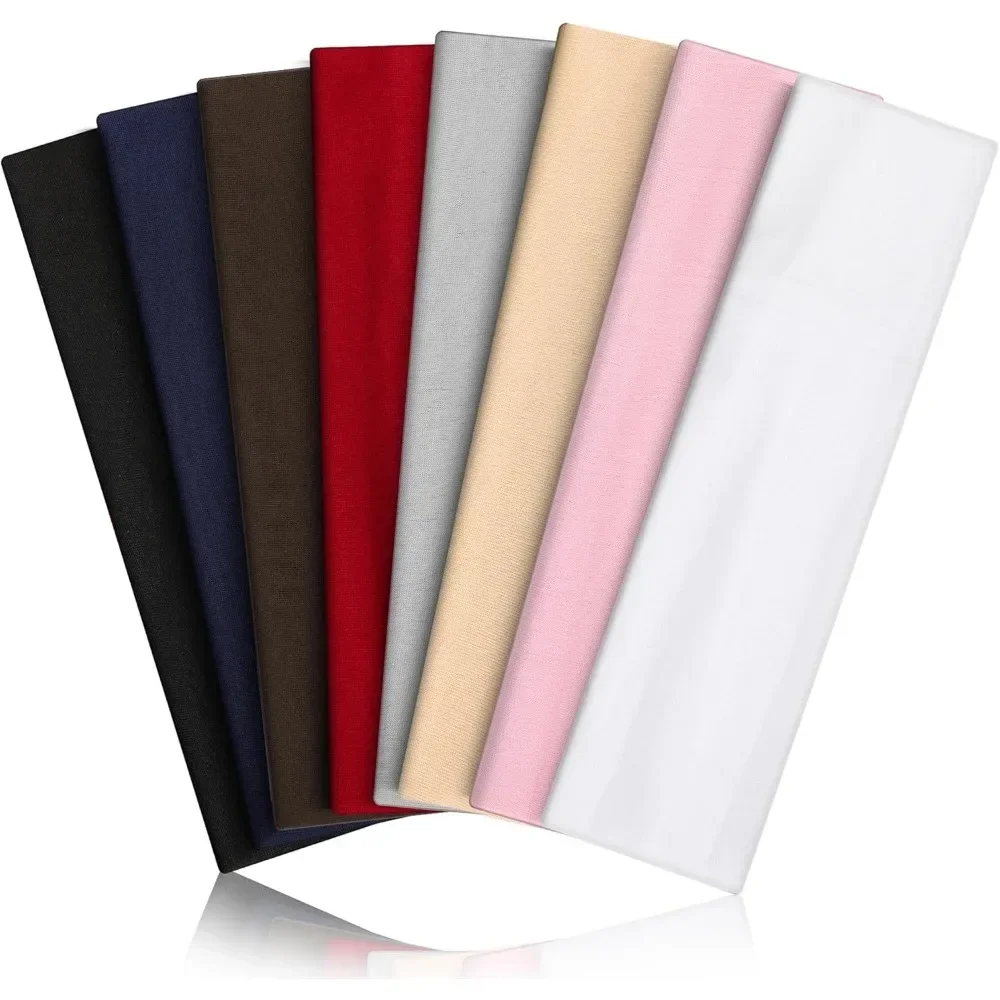 8PCS Summer-Exclusive Non Slip Sports Elastic Soft Running Fashion Headbands Absorb Sweat for Women & Men Working Out, Travel
8PCS Summer-Exclusive Non Slip Sports Elastic Soft Running Fashion Headbands Absorb Sweat for Women & Men Working Out, Travel