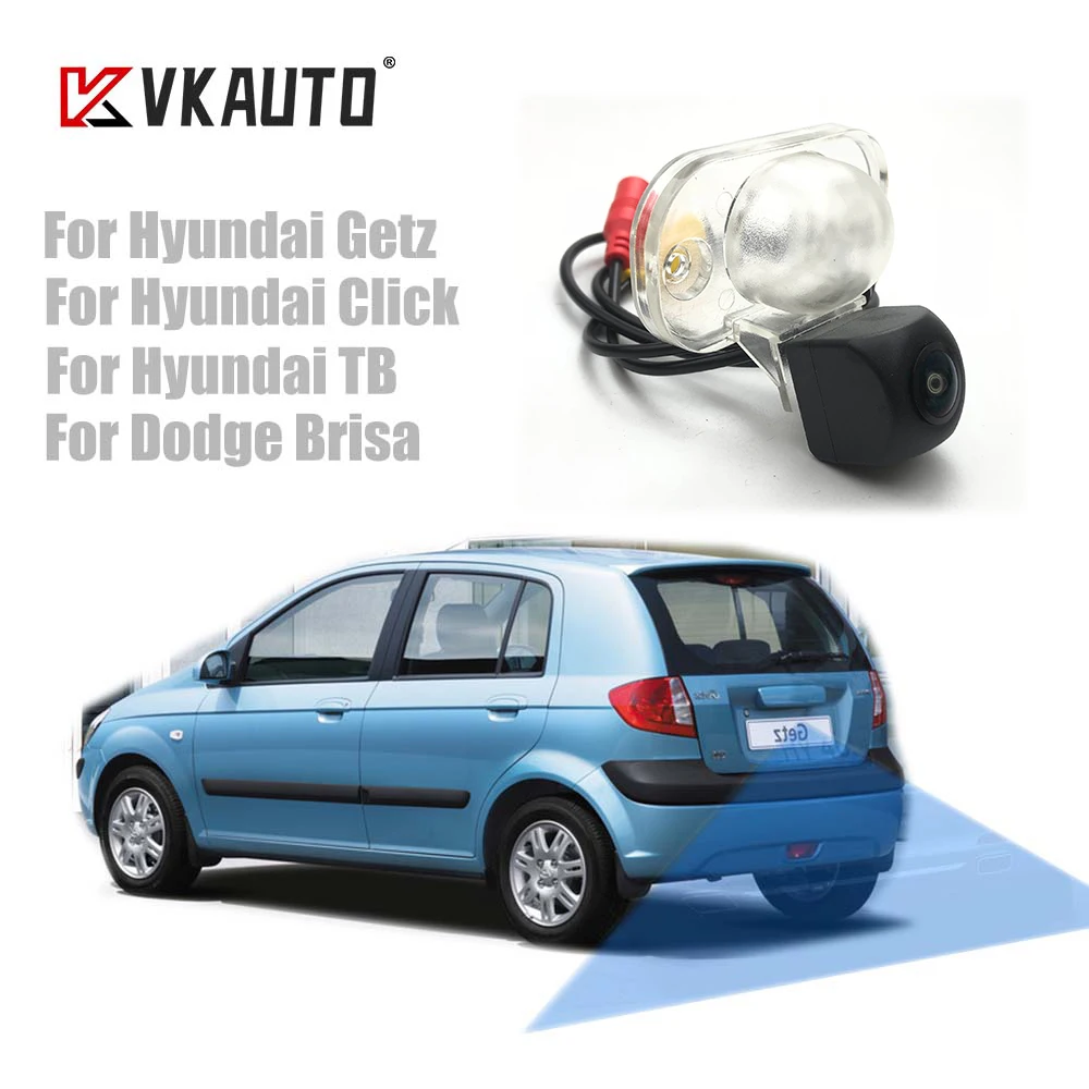 VKAUTO Fish Eye Rear View Camera For Hyundai Getz Prime/Click/TB/Dodge Brisa CCD HD Night Vision Reversing Backup Parking Camera
VKAUTO Fish Eye Rear View Camera For Hyundai Getz Prime/Click/TB/Dodge Brisa CCD HD Night Vision Reversing Backup Parking Camera