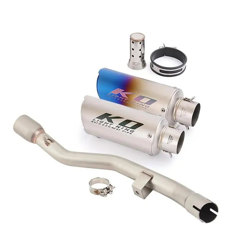 Motorcycle Exhaust Muffler Tail Pipe Mid Connect Tube Stainless Steel With DB Killer Slip On For YAMAHA WR125R WR125X 2009-2017
Motorcycle Exhaust Muffler Tail Pipe Mid Connect Tube Stainless Steel With DB Killer Slip On For YAMAHA WR125R WR125X 2009-2017