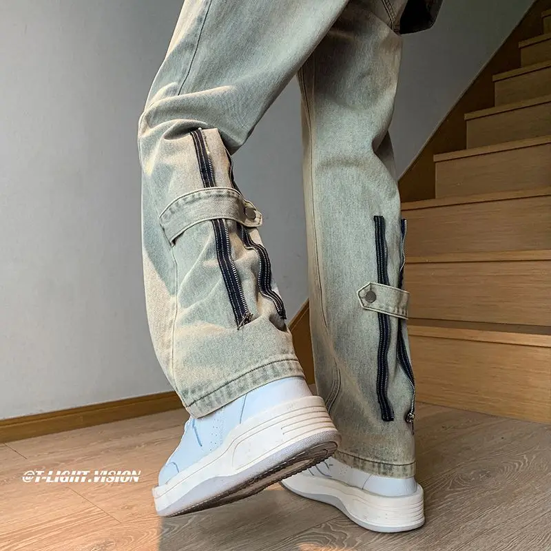 2023 Summer New Light Luxury Fashion Pants Comfortable Casual Jeans Men Straight Trousers Boutique Clothing Simple Style
2023 Summer New Light Luxury Fashion Pants Comfortable Casual Jeans Men Straight Trousers Boutique Clothing Simple Style