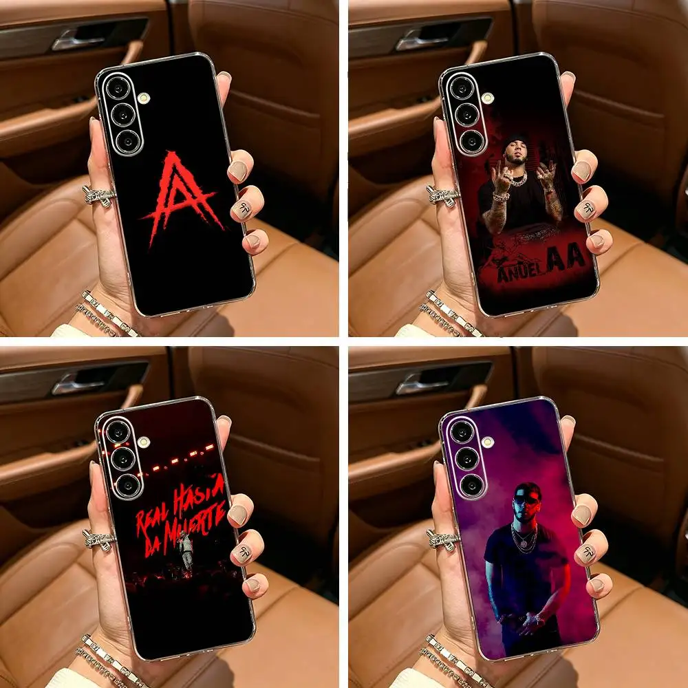 Rapper A- Anuel AA Rea Clear Soft Silicone Phone Case for Samsung Galaxy A71, A70, A52, A51, A40, A30
Rapper A- Anuel AA Rea Clear Soft Silicone Phone Case for Samsung Galaxy A71, A70, A52, A51, A40, A30