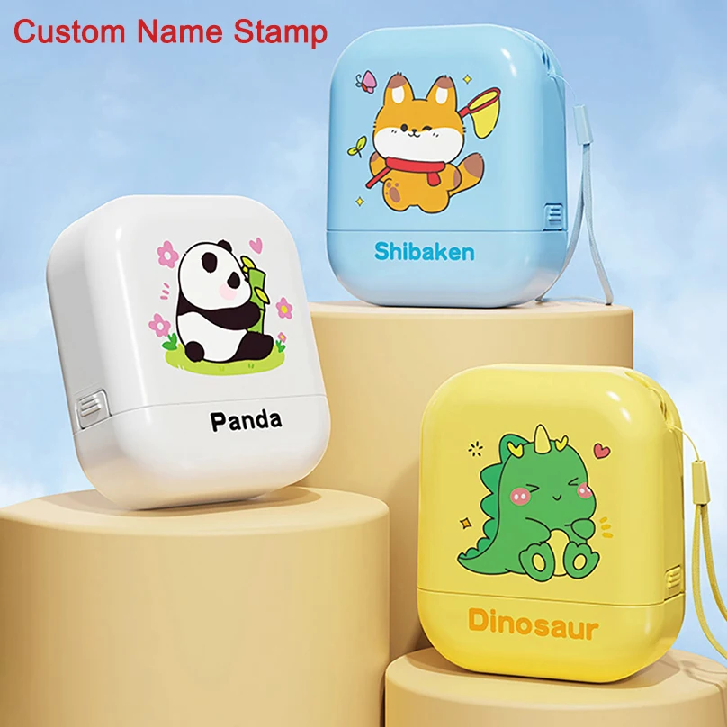 Cartoon Custom Kids Name Stamp Signature Customized Name Stamp Eco-friendly Ink Clothing Label For School Personalized Text Seal
Cartoon Custom Kids Name Stamp Signature Customized Name Stamp Eco-friendly Ink Clothing Label For School Personalized Text Seal