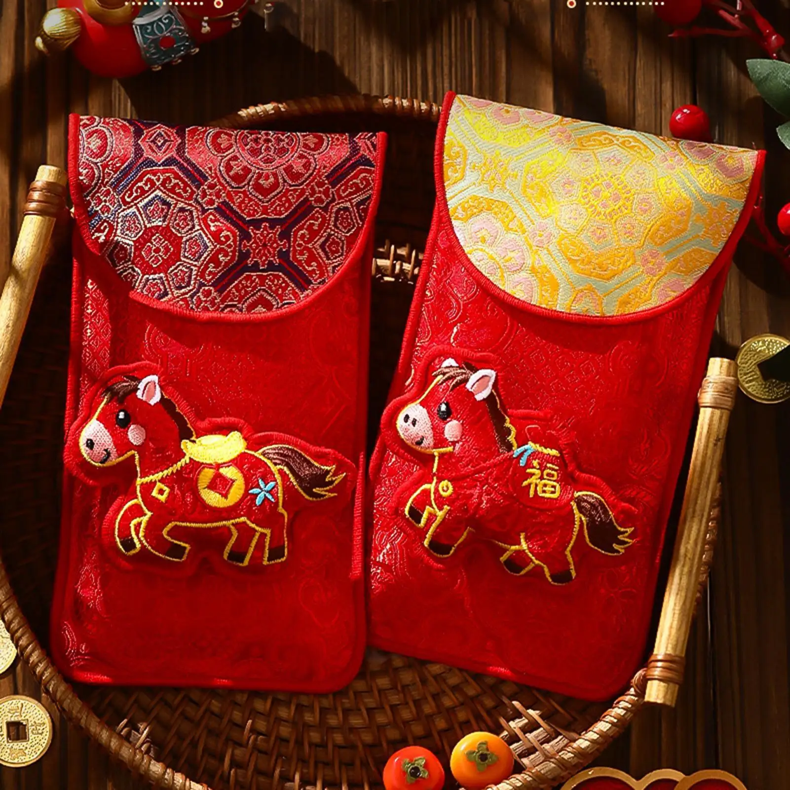 Money Envelopes Multi-Functional 2026 Year Of The Horse Packet Chinese New Year Red Envelopes For Spring Festival Marriage
Money Envelopes Multi-Functional 2026 Year Of The Horse Packet Chinese New Year Red Envelopes For Spring Festival Marriage