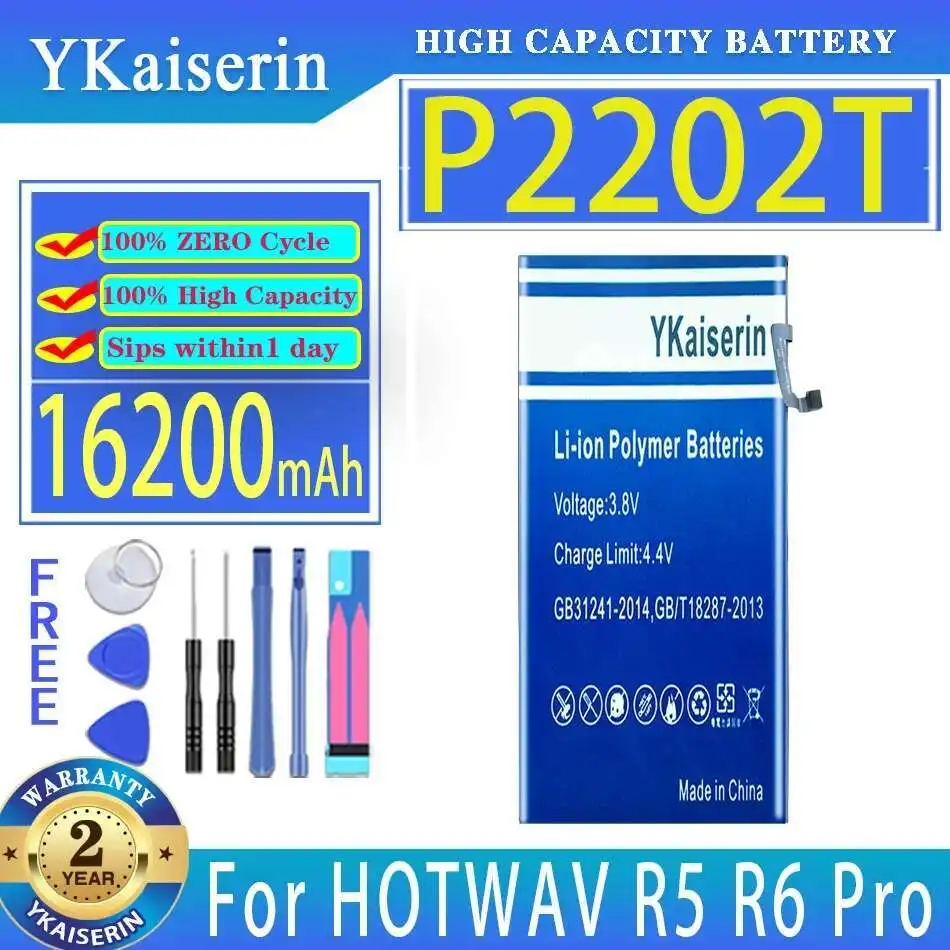 Аккумулятор для ноутбука Hotwav R5 R6 Pro R6Pro R5Pro Высокоэффективная замена премиум-класса P2202T 16200 мАч
Аккумулятор для ноутбука Hotwav R5 R6 Pro R6Pro R5Pro Высокоэффективная замена премиум-класса P2202T 16200 мАч