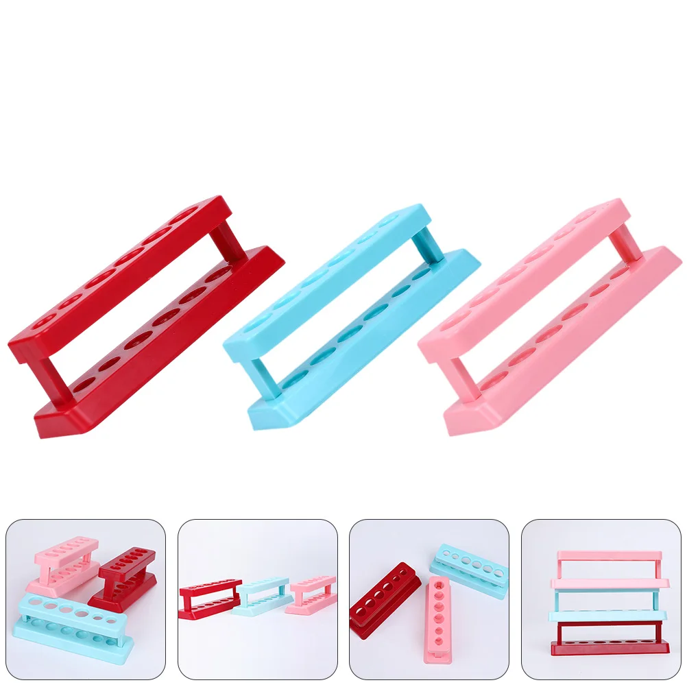 6pcs Plastic Test Tube Rack 6 Holes Multi-functional Lab Organizer Reusable Washable Tube Shelf for Laboratory Use
6pcs Plastic Test Tube Rack 6 Holes Multi-functional Lab Organizer Reusable Washable Tube Shelf for Laboratory Use
