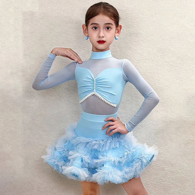 Costume Kid Latin Practice Dress Salsa Latin Dance Dress Girls Competition Ballroom Dress Standard Dance Skirt Samba Tango Dance
Costume Kid Latin Practice Dress Salsa Latin Dance Dress Girls Competition Ballroom Dress Standard Dance Skirt Samba Tango Dance