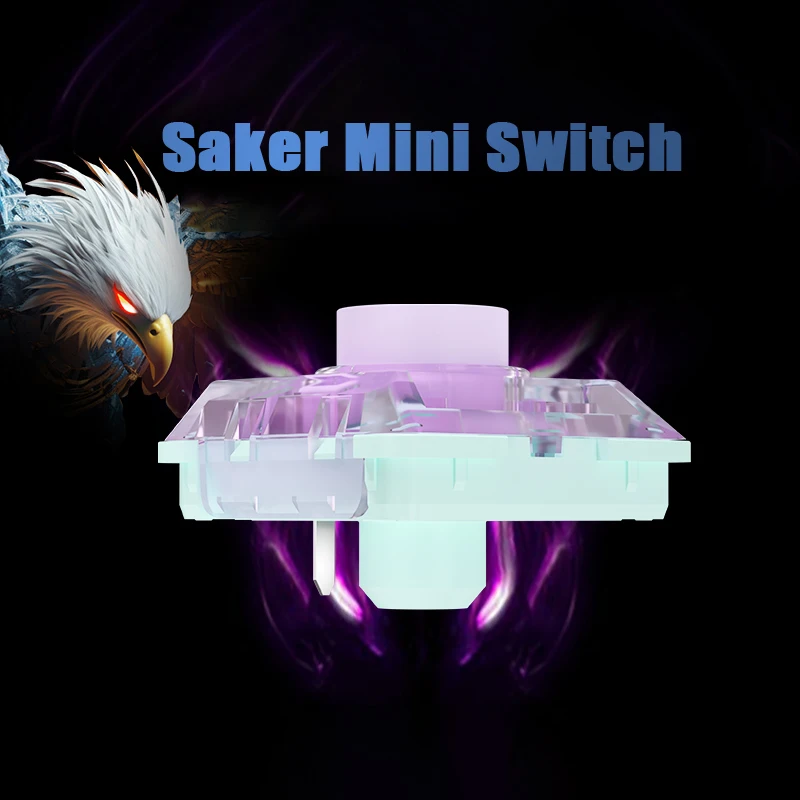 Kailh Saker Mini Switch Linear Low Profile Quick Trigger Switch Hot-Swappable for Mini Mechanical Keyboard Accessories for Hitb
Kailh Saker Mini Switch Linear Low Profile Quick Trigger Switch Hot-Swappable for Mini Mechanical Keyboard Accessories for Hitb