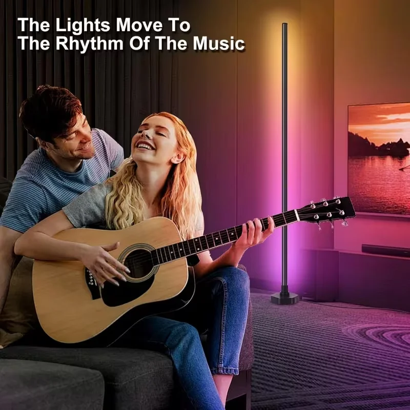 LED Floor Lamp | RGB Color Changing, Remote Controlled, Music-Synchronized Dimming, Ideal for Ballrooms, Gaming Rooms, Family Gatherings, And Festive Living Room Decor
LED Floor Lamp | RGB Color Changing, Remote Controlled, Music-Synchronized Dimming, Ideal for Ballrooms, Gaming Rooms, Family Gatherings, And Festive Living Room Decor