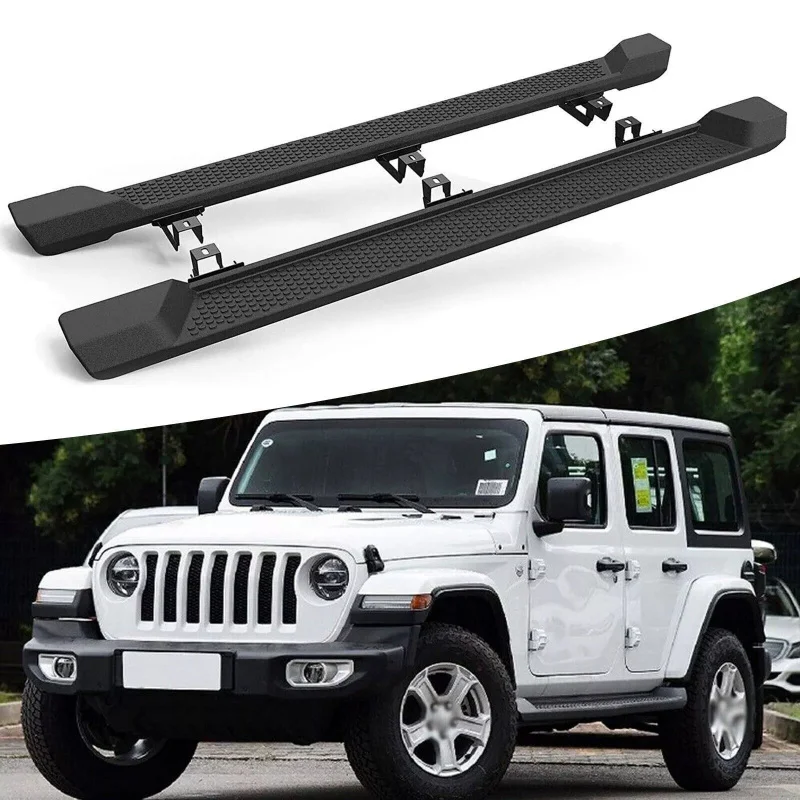 Suitable 2007-2018 JK 4-Door Bumper Bar Side Step Pedal Kit
Suitable 2007-2018 JK 4-Door Bumper Bar Side Step Pedal Kit
