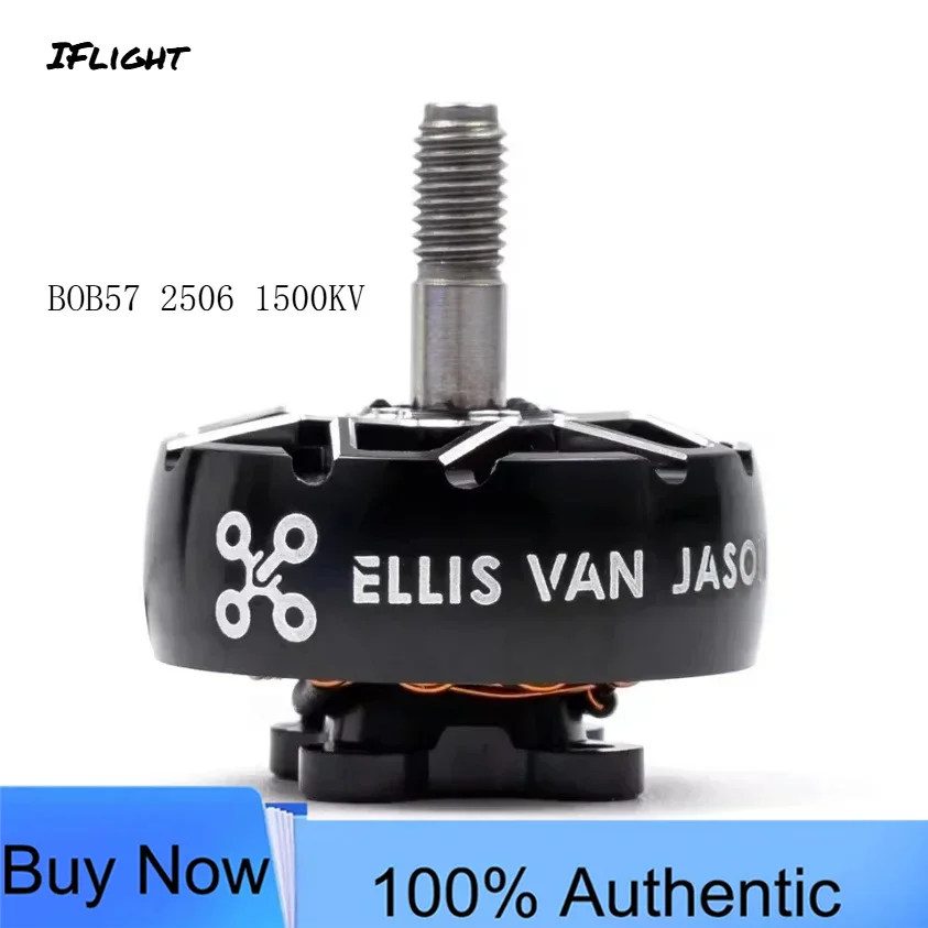 IFlight BOB57 2506 1500KV 6S FPV Motor with 5mm Shaft for High Performance Racing Drone
IFlight BOB57 2506 1500KV 6S FPV Motor with 5mm Shaft for High Performance Racing Drone