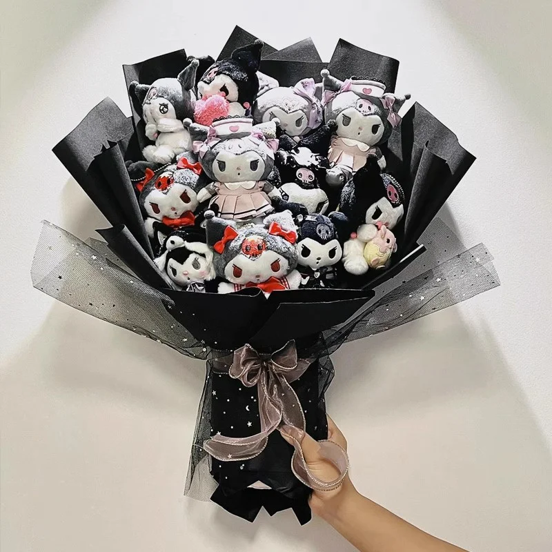 2023 New Sanrio Kuromi Plush Bouquet Valentine'S Day Anime Figure Plushie Toy Dolls Decor Girl Birthday Confession Lovely Gift
2023 New Sanrio Kuromi Plush Bouquet Valentine'S Day Anime Figure Plushie Toy Dolls Decor Girl Birthday Confession Lovely Gift