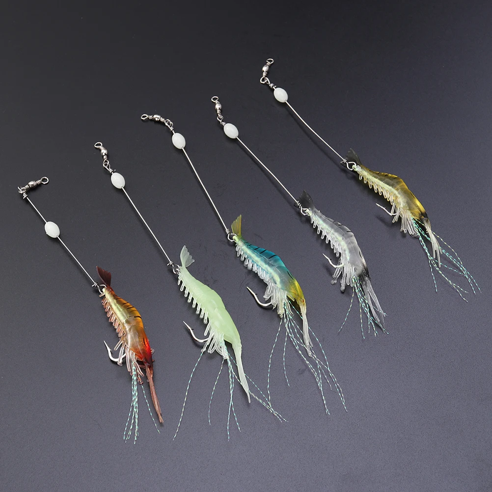 10Pcs Realistic Luminous Shrimp Fishing Lures with Durable Hook for Fishing Lovers and Enthusiasts
10Pcs Realistic Luminous Shrimp Fishing Lures with Durable Hook for Fishing Lovers and Enthusiasts