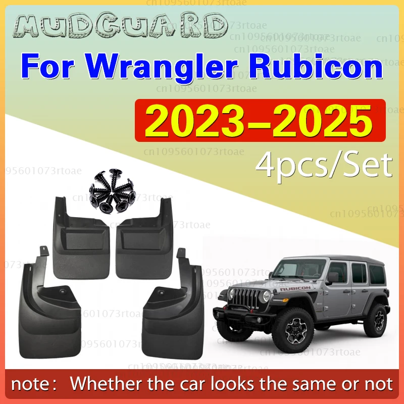 For Jeep Wrangler Rubicon JL 2023~2025 2022 2024 Car Mudguards Mudflap Mudguard Splash Guards Mud Flaps Fender
For Jeep Wrangler Rubicon JL 2023~2025 2022 2024 Car Mudguards Mudflap Mudguard Splash Guards Mud Flaps Fender