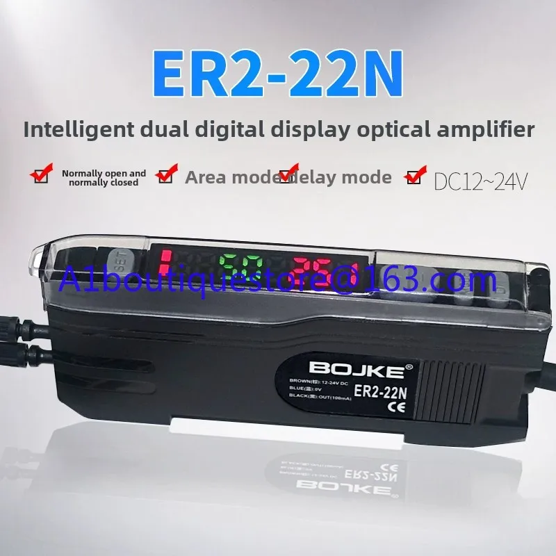 Оптоволоконный датчик ER2-22N Интеллектуальный оптоволоконный усилитель с двойным цифровым дисплеем
Оптоволоконный датчик ER2-22N Интеллектуальный оптоволоконный усилитель с двойным цифровым дисплеем