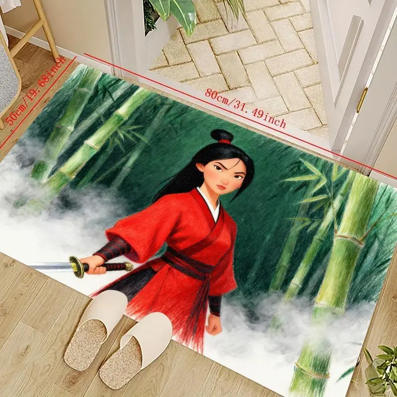 1 шт., напольный коврик принцессы Диснея Мулан-воин, противоскользящий коврик с тематикой аниме-мультфильмов для гостиной, спальни, прихожей, детей
1 шт., напольный коврик принцессы Диснея Мулан-воин, противоскользящий коврик с тематикой аниме-мультфильмов для гостиной, спальни, прихожей, детей