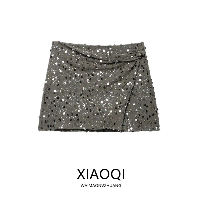 Versatile ort Skirt with Bead Decoration Double Closure Autumn New Arrival Women's Faion A-Line f-length Skirt
Versatile ort Skirt with Bead Decoration Double Closure Autumn New Arrival Women's Faion A-Line f-length Skirt