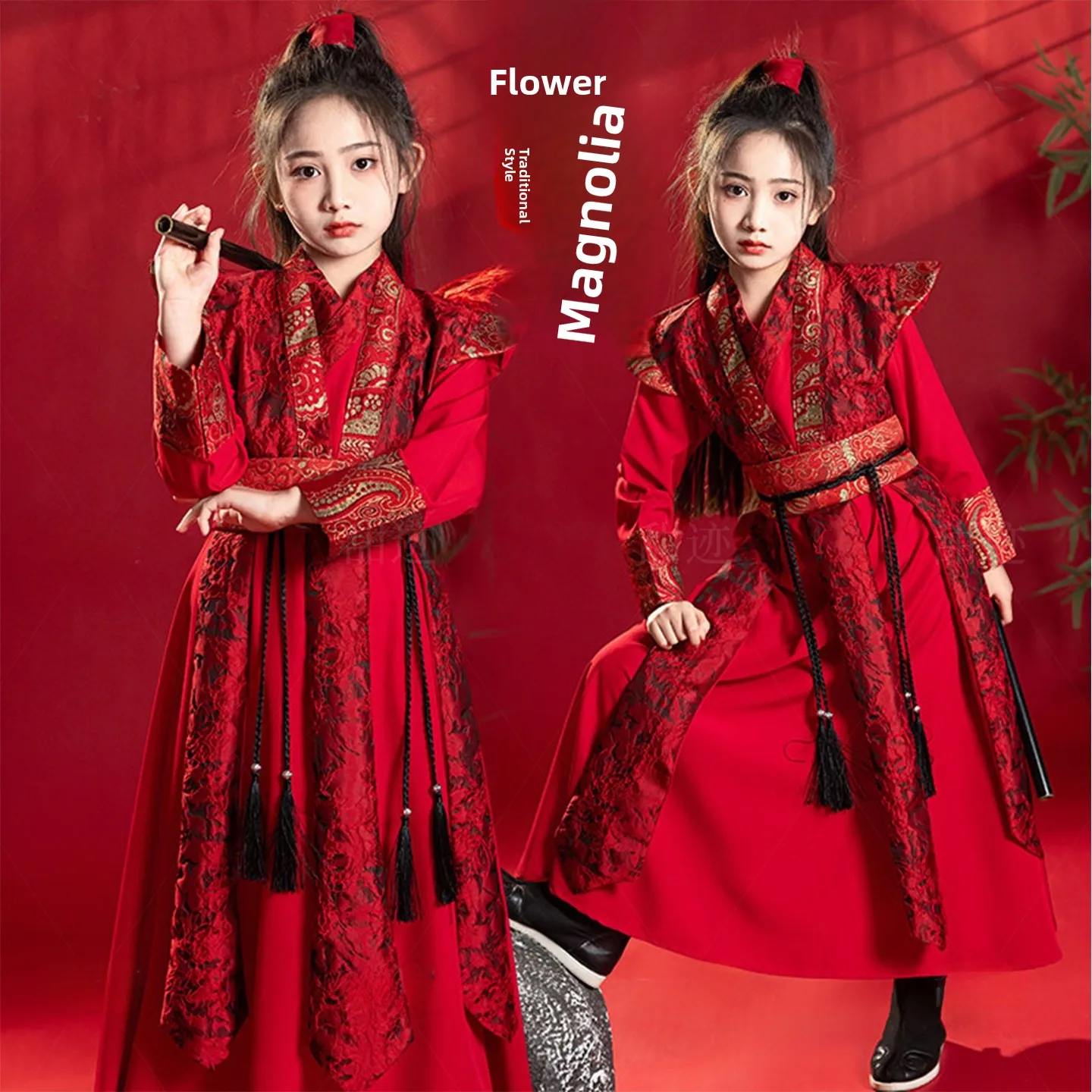 General Huameilan Children's Costume Halloween Female Warrior Performance Clothes Book Character Hanfu Ancient Costume
General Huameilan Children's Costume Halloween Female Warrior Performance Clothes Book Character Hanfu Ancient Costume