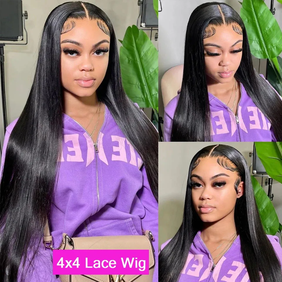 Lumiere 32 Inch Transparent Lace Frontal Wig Brazilian Straight Wig Lace Front Human Hair Wigs For Women Remy 4x4 Closure Wig
Lumiere 32 Inch Transparent Lace Frontal Wig Brazilian Straight Wig Lace Front Human Hair Wigs For Women Remy 4x4 Closure Wig