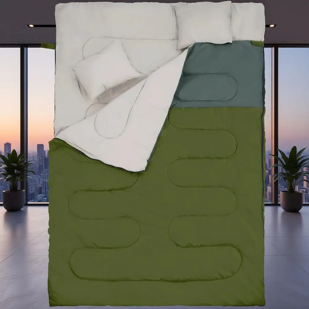 Portable Waterproof & Lightweight Sleeping Bag for All Ages, Ideal for Cold & Warm Weather, Compact & Compressible, Suitable for
Portable Waterproof & Lightweight Sleeping Bag for All Ages, Ideal for Cold & Warm Weather, Compact & Compressible, Suitable for