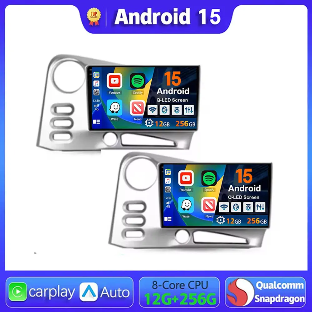 Android 15 Car Radio For PONTIAC Vibe 2003 2004 For Toyota Corolla Matrix E140 2003 - 2008 Navigation Audio CarPlay GPS Tracker
Android 15 Car Radio For PONTIAC Vibe 2003 2004 For Toyota Corolla Matrix E140 2003 - 2008 Navigation Audio CarPlay GPS Tracker