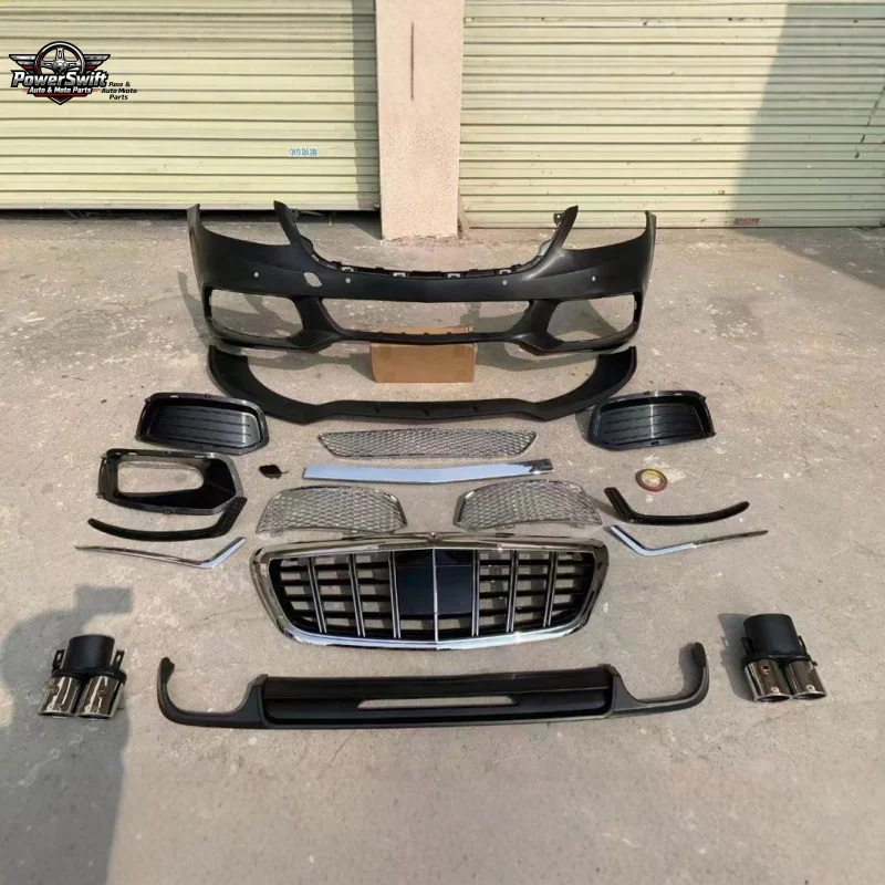 Suitable for Mercedes-Benz S-Class W222 Late Model Modification Brabus B900 Full Body Kit Bumper Grille Rear Lip Tailpipe
Suitable for Mercedes-Benz S-Class W222 Late Model Modification Brabus B900 Full Body Kit Bumper Grille Rear Lip Tailpipe