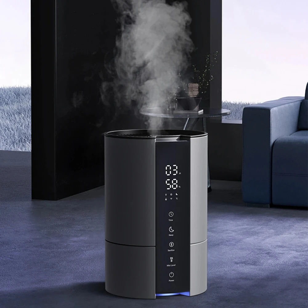 High Mist Ultrasonic 4L Humidifier New Design Portable Top Water Add Touch Control Electric Air Humidifier for Home Hotel
High Mist Ultrasonic 4L Humidifier New Design Portable Top Water Add Touch Control Electric Air Humidifier for Home Hotel