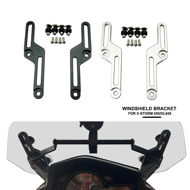 For SUZUKI V STROM 650 DL 650 V-STORM 650 DL650 2017-2023 2020 2021 2022 Windscreen Adjusters Motorcycle CNC Windshield Bracket
For SUZUKI V STROM 650 DL 650 V-STORM 650 DL650 2017-2023 2020 2021 2022 Windscreen Adjusters Motorcycle CNC Windshield Bracket