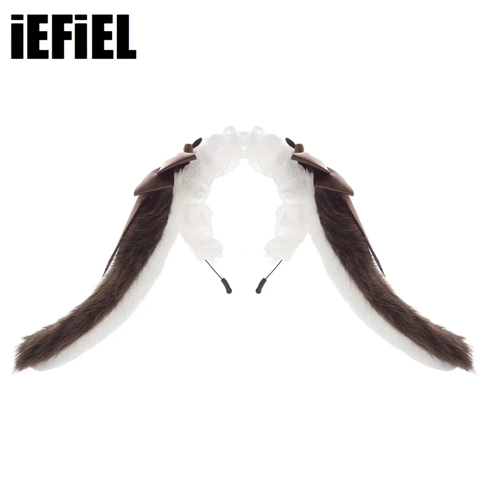 Rabbit Ears Hair Hoop Headwear Bowknot Lace Trim Hair Hoop Lolita Cosplay Halloween Performance Accessory Prop
Rabbit Ears Hair Hoop Headwear Bowknot Lace Trim Hair Hoop Lolita Cosplay Halloween Performance Accessory Prop