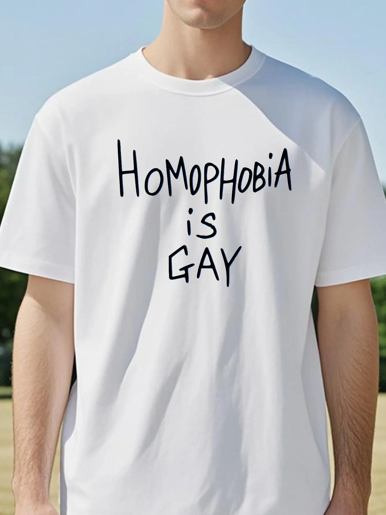 Homophobia Is Gay My Chemical Romance T-Shirt Men Summer Cute Music Casual Breathable Short Sleeve Tee
Homophobia Is Gay My Chemical Romance T-Shirt Men Summer Cute Music Casual Breathable Short Sleeve Tee